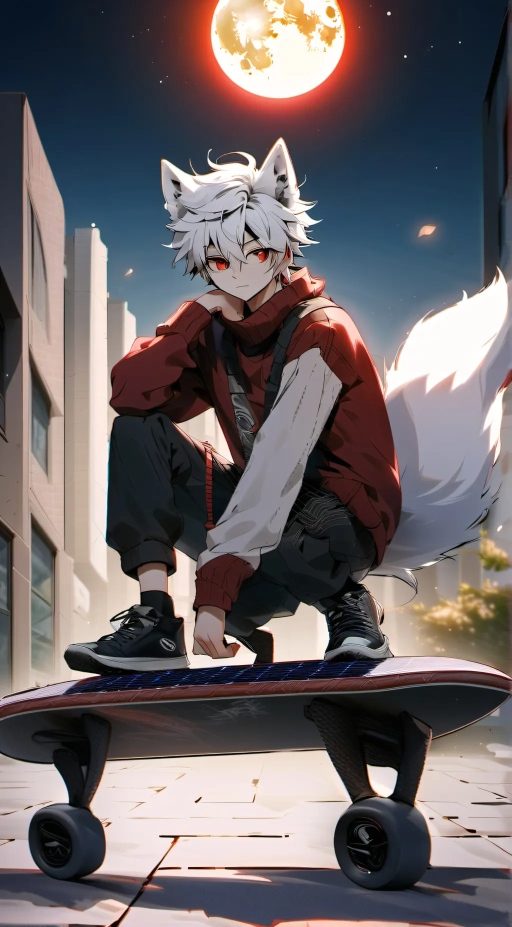 ai character: Blader background