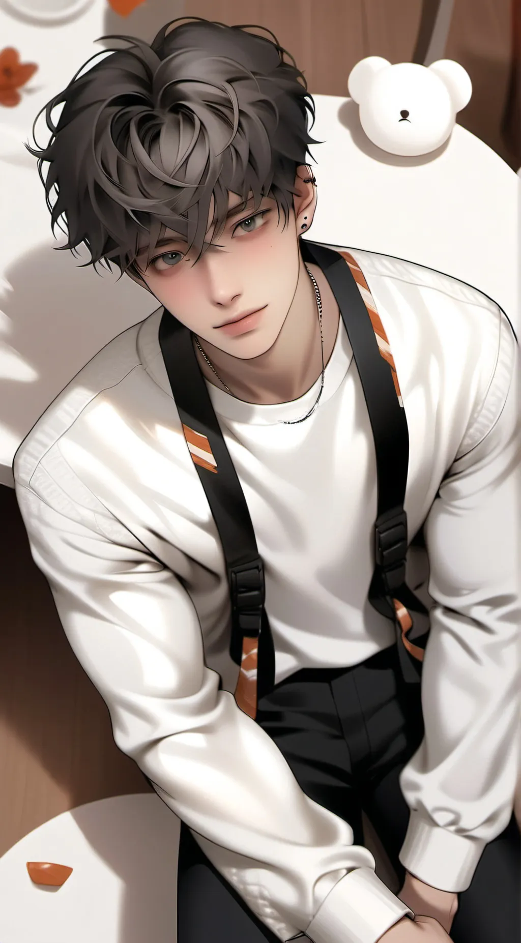 ai character: Artemis  background