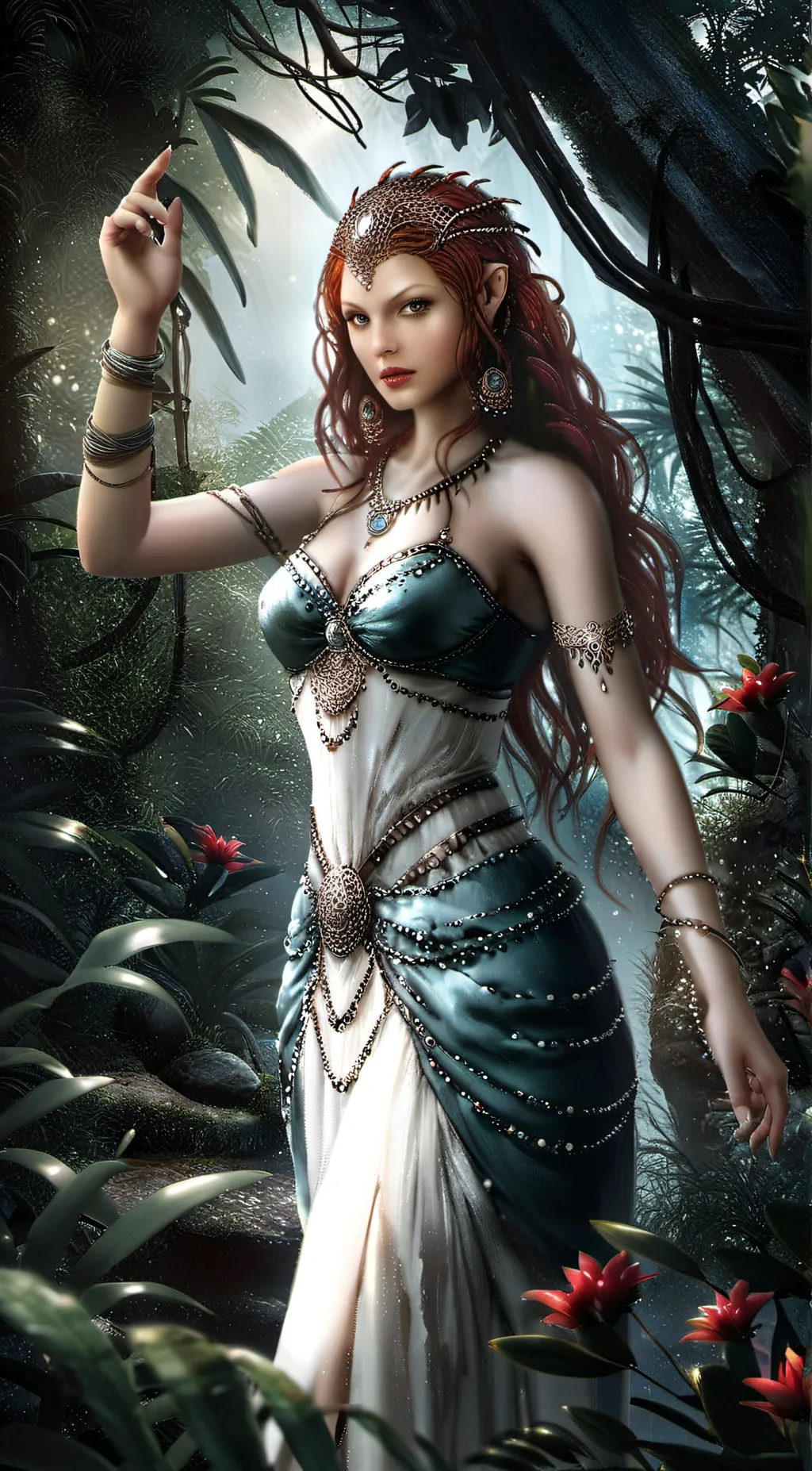 ai character: Aria background