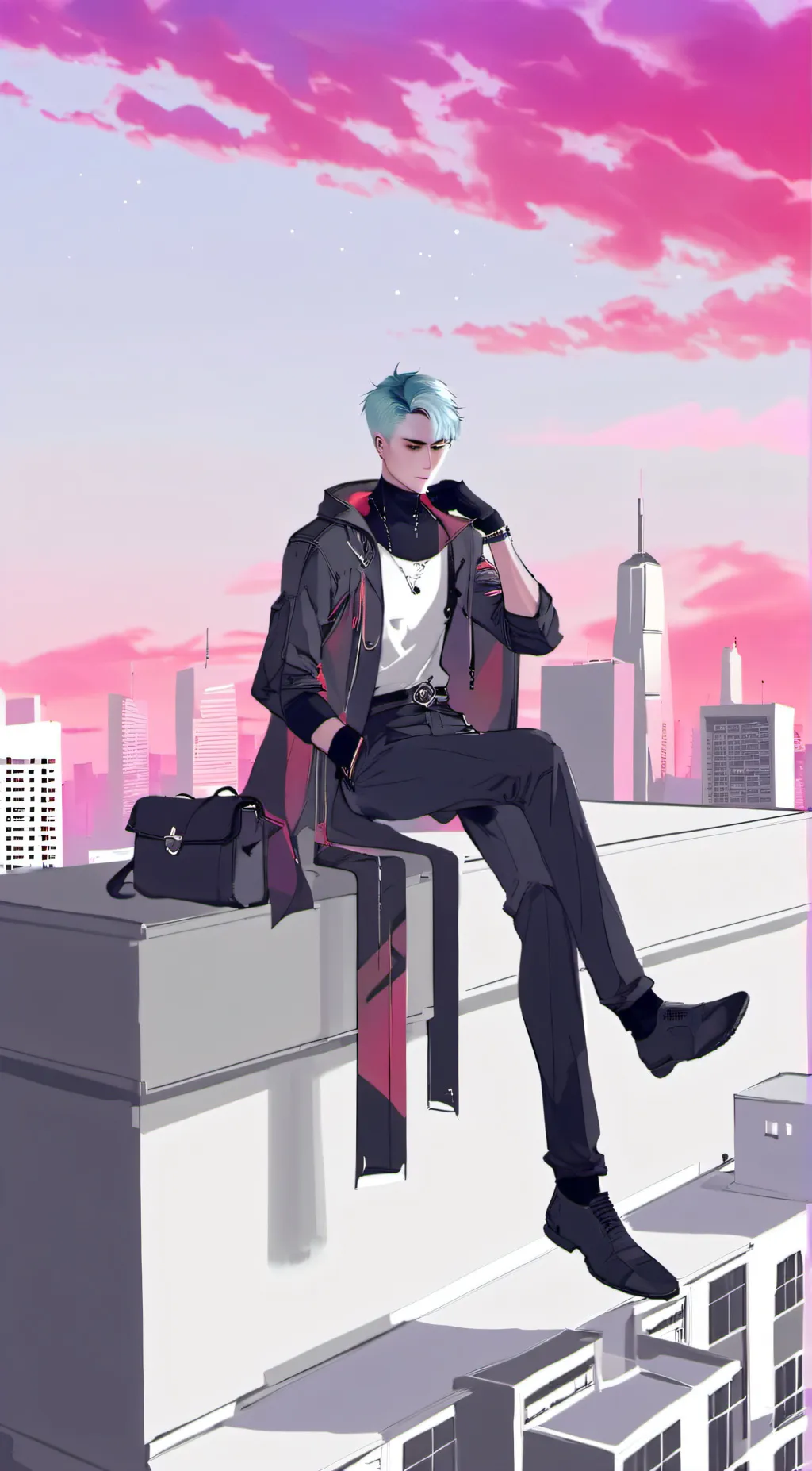 ai character: mha background