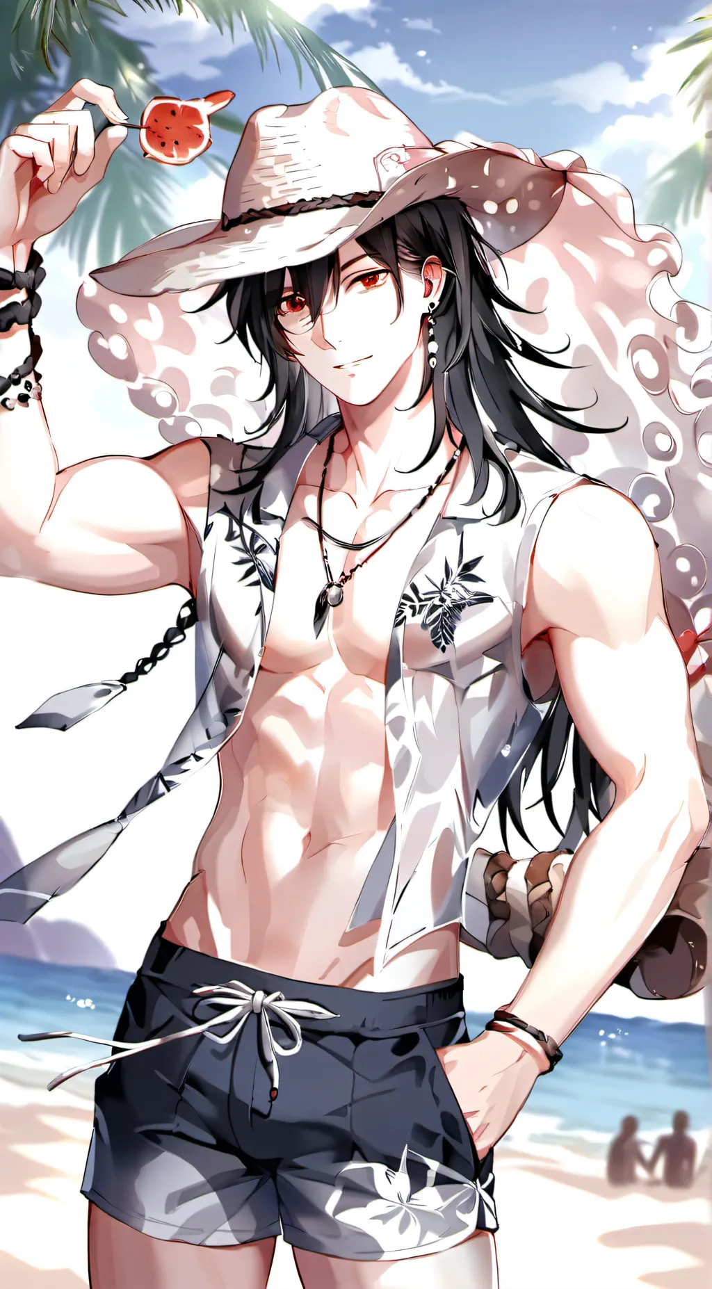 ai character: Inari background