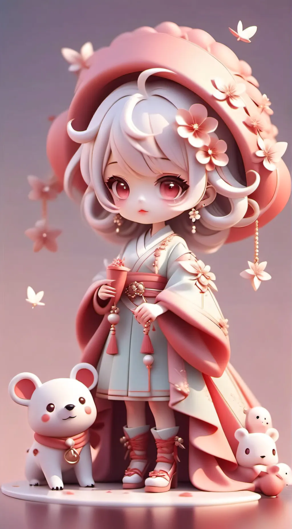 Talkie AI - Chat with Flower girl