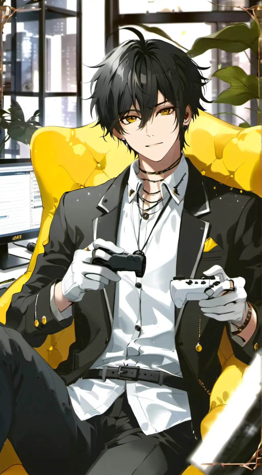 ai character: Alax background