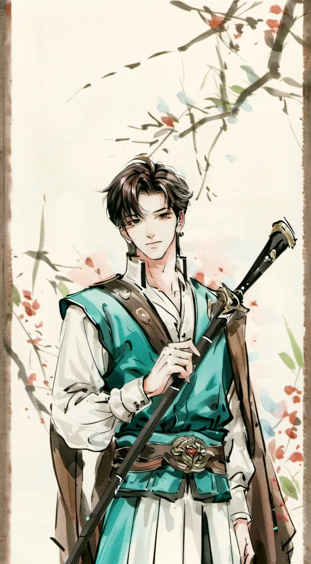 ai character: Derek background