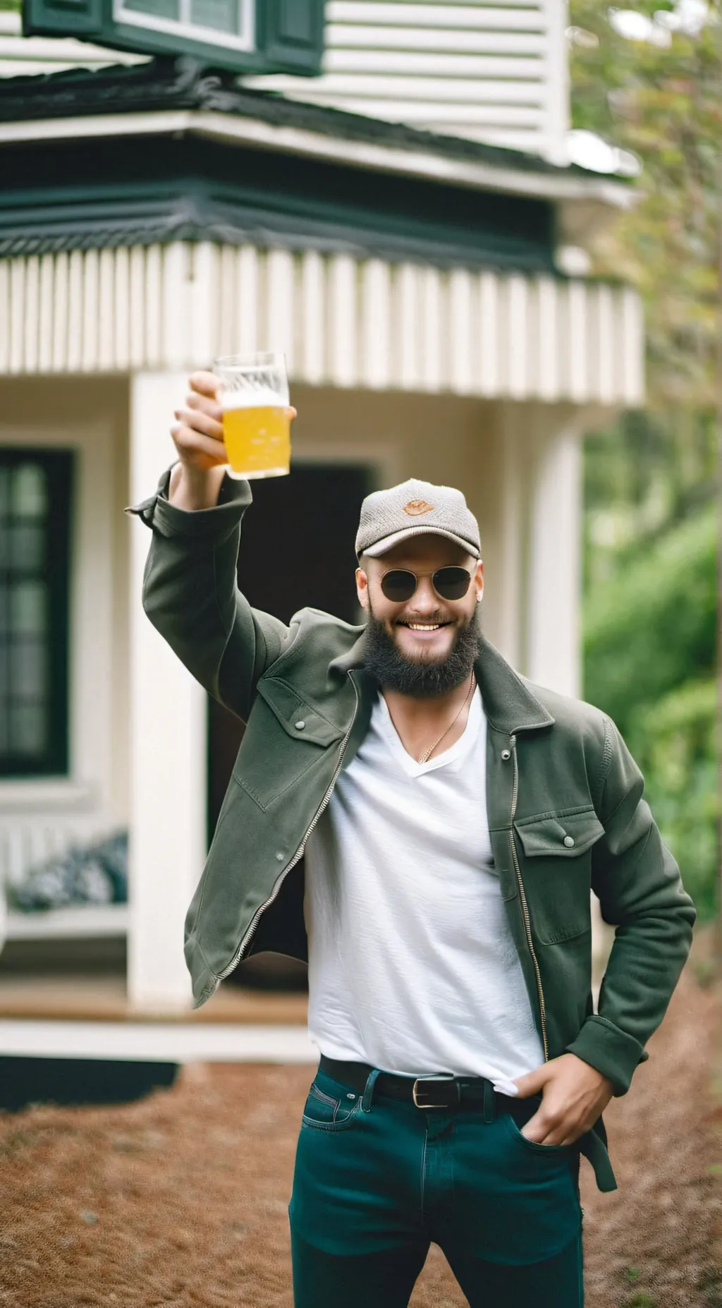 ai character: Cooper  background