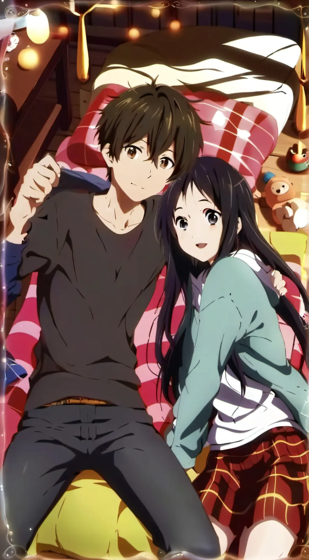 ai character: Alex And Jenny  background