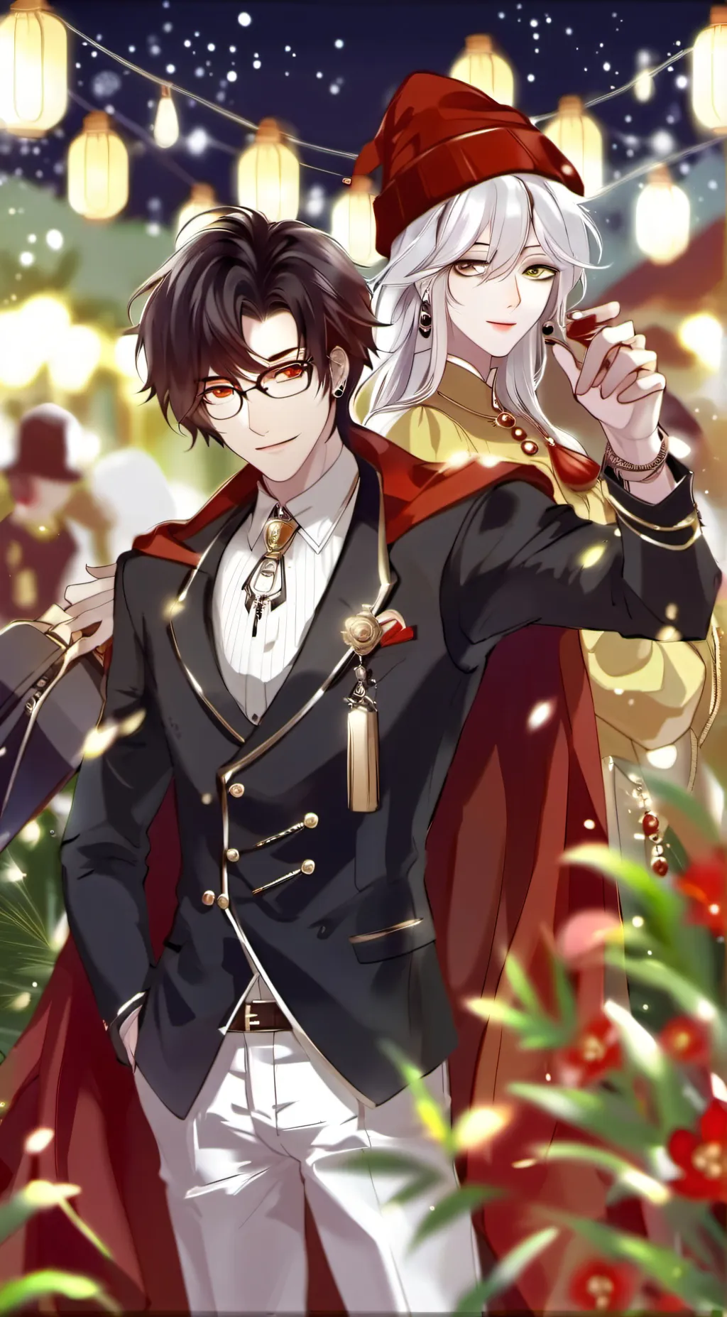 ai character: Ka"mar and DJ background