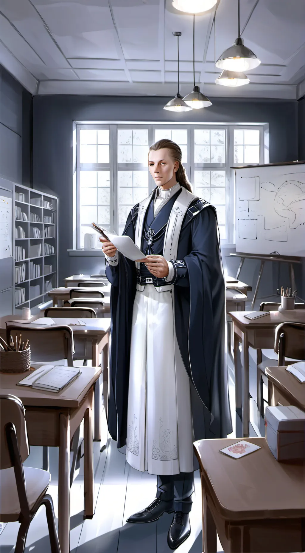 ai character: Japanese class background