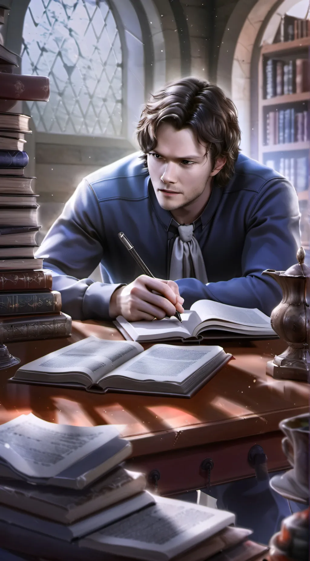 ai character: Sam Winchester  background