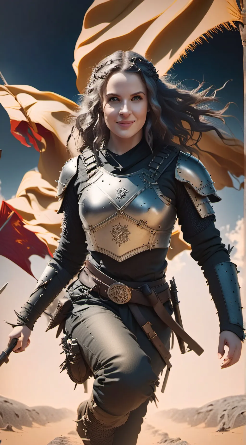 ai character: Elle Lanster background