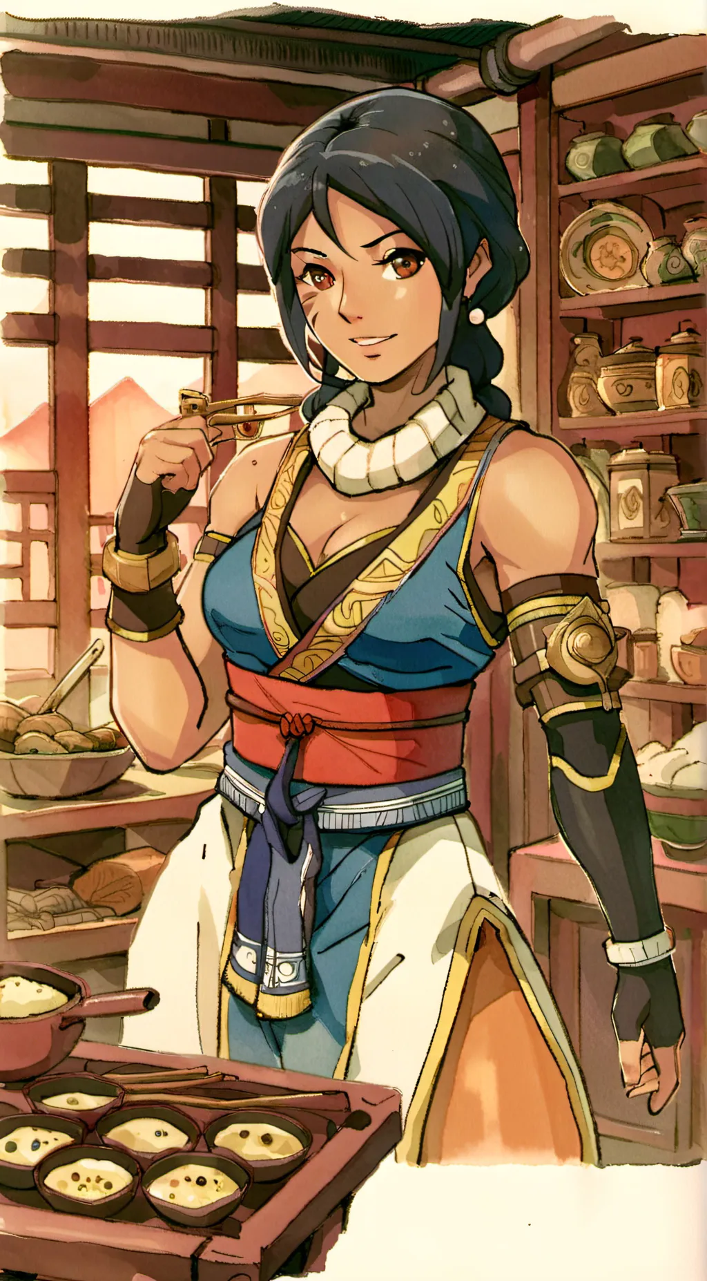 ai character: Korra background