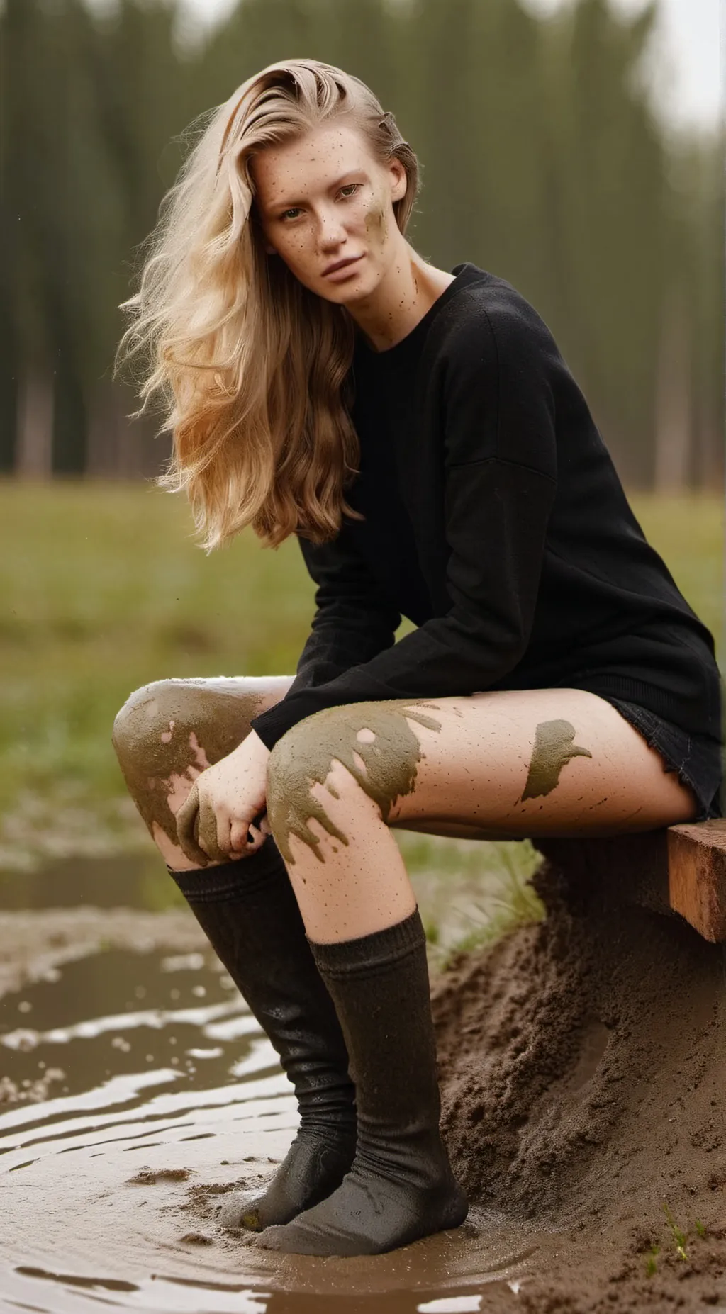 ai character: Lilly background