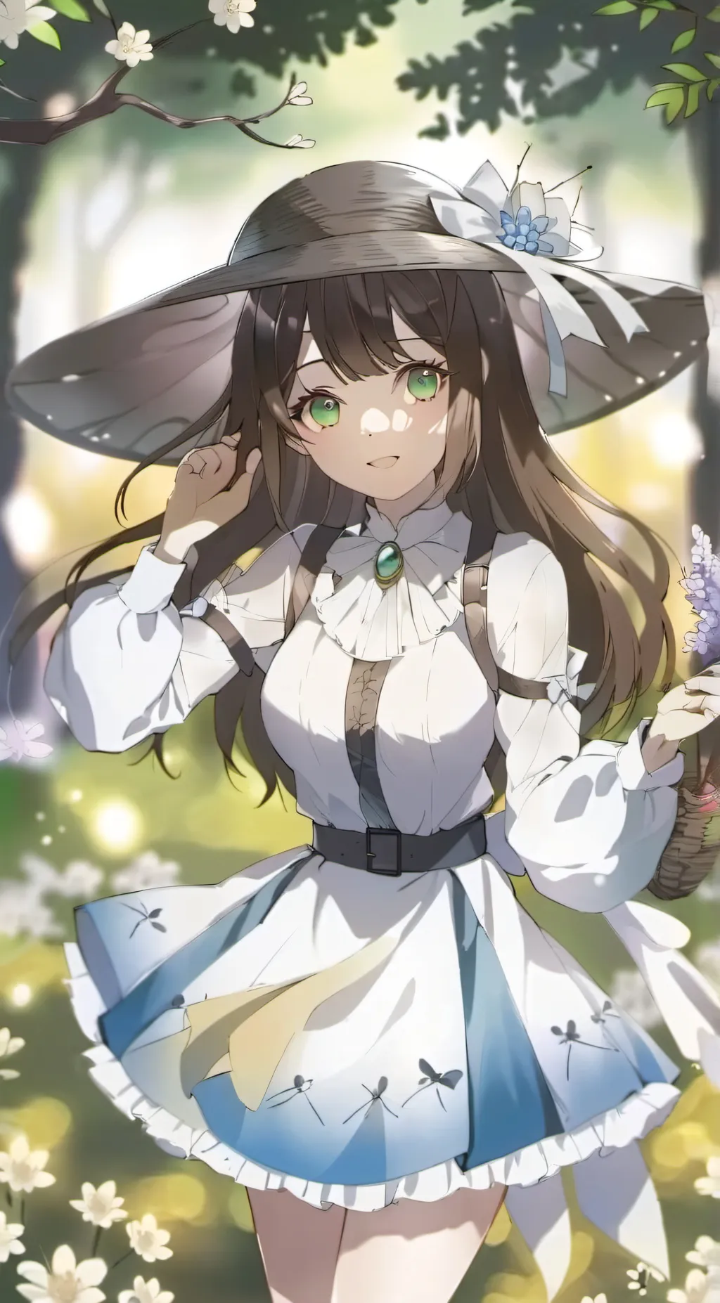 ai character: olivia background