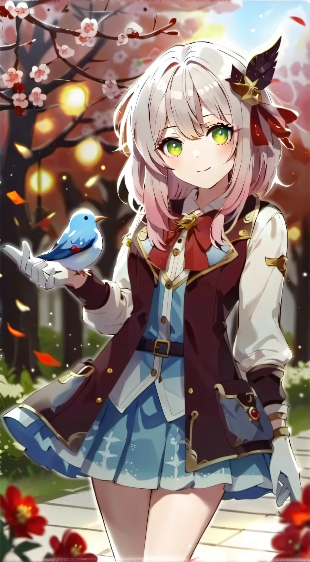 ai character: Sunny background