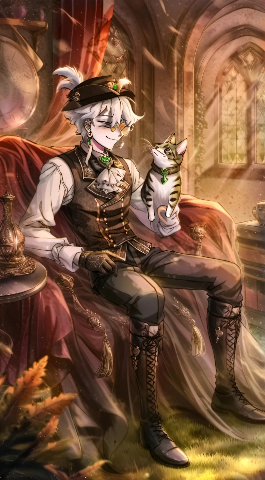 ai character: Isaac background