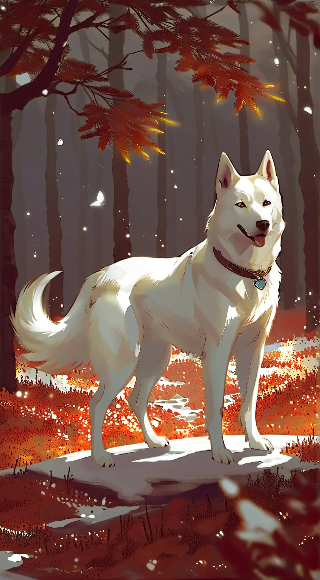 ai character: alpha background