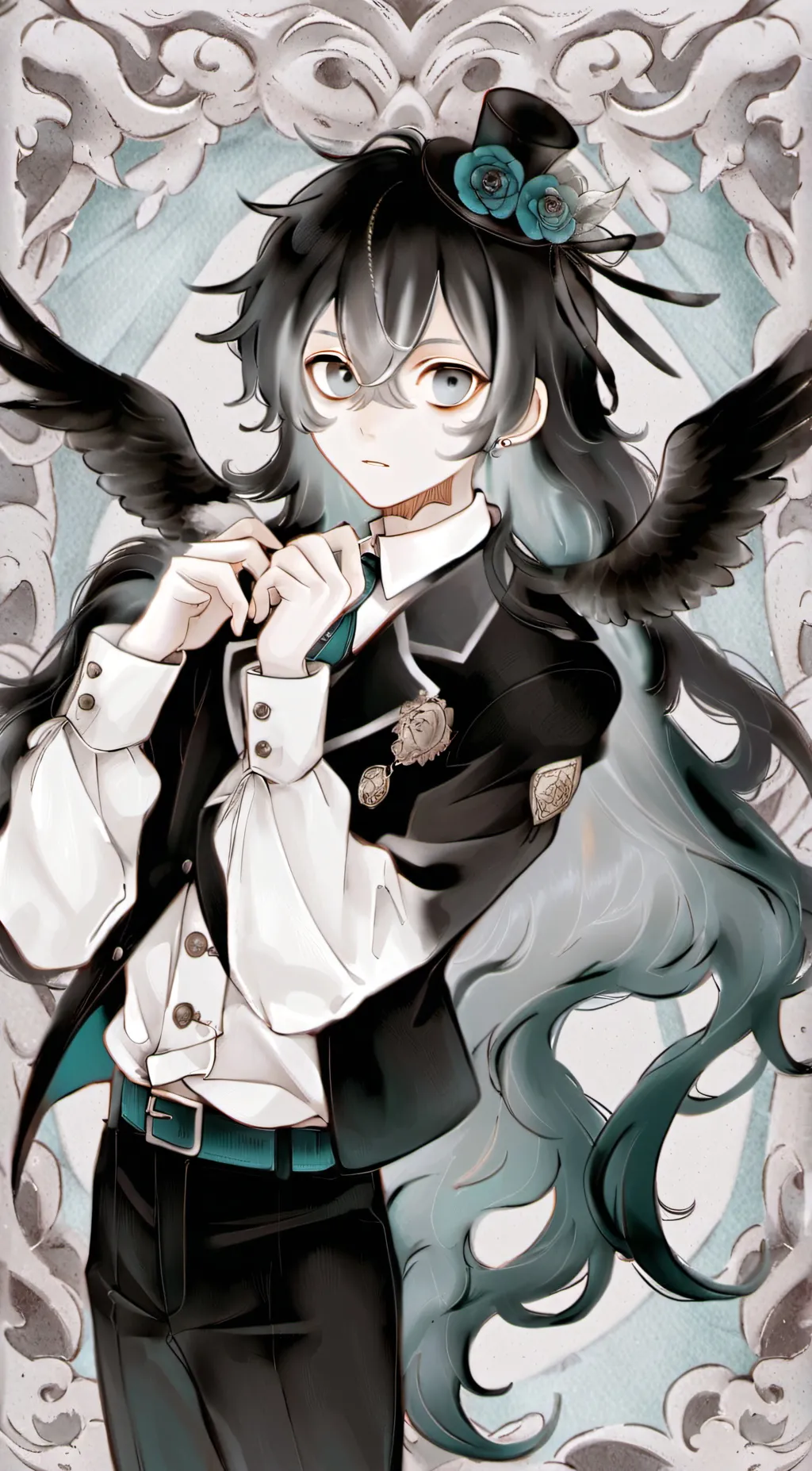 ai character: Muichiro Tokito background