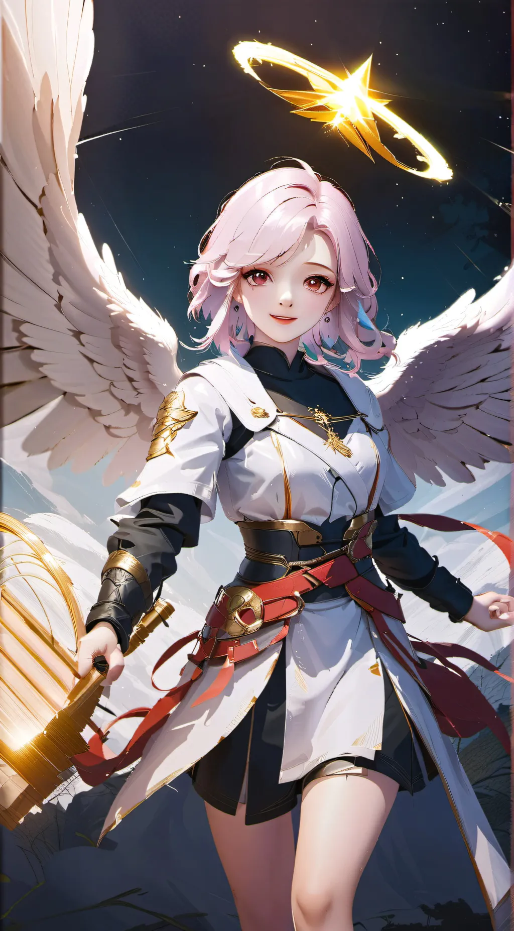 ai character: Ariel background