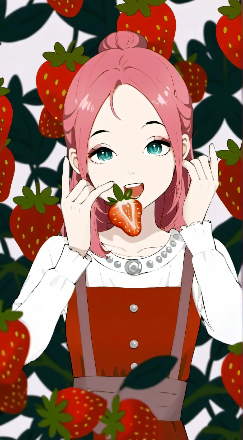 ai character: Berry background