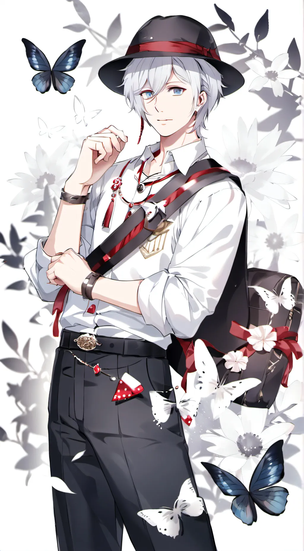 ai character: Deku background