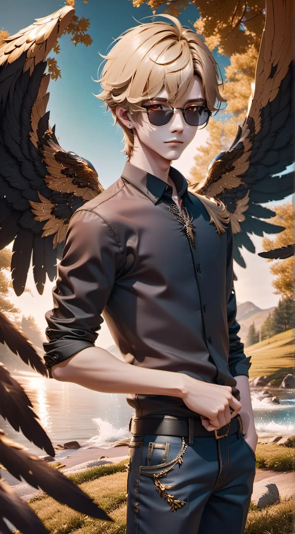 ai character: tommyinnit background