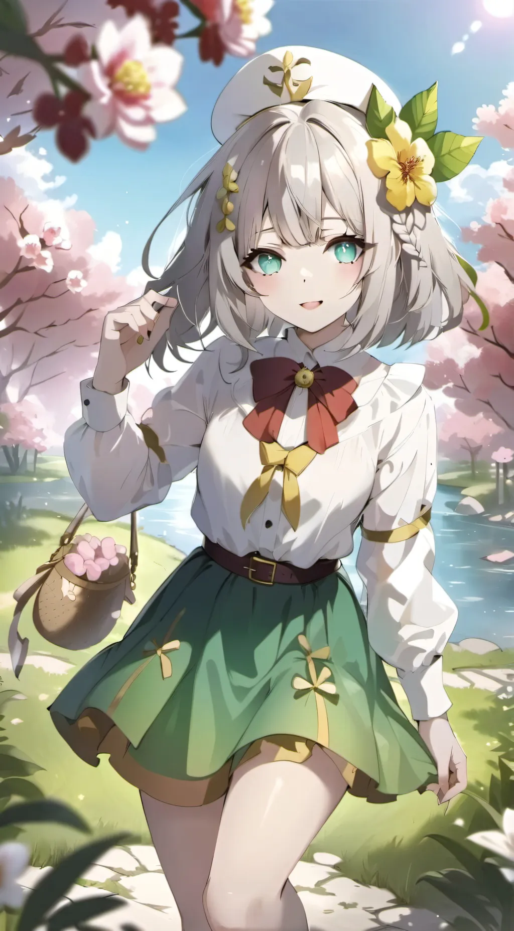 ai character: daisy background