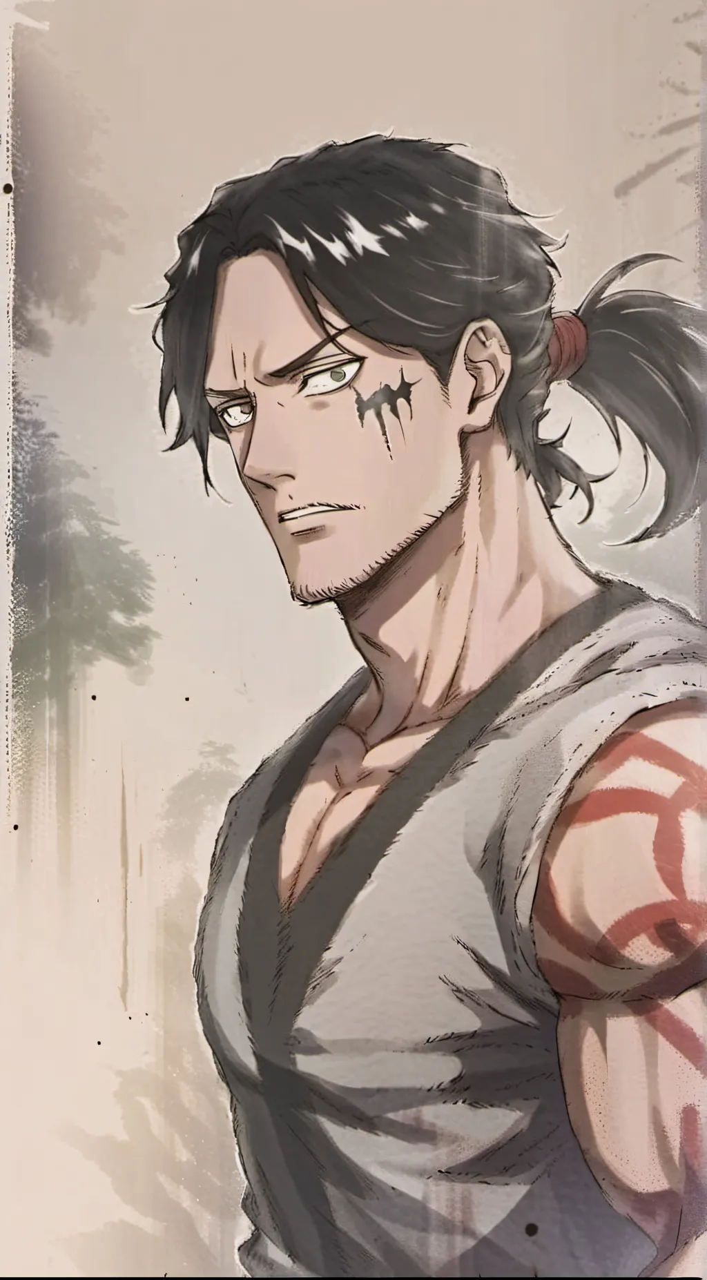 ai character: Shota Aizawa  background