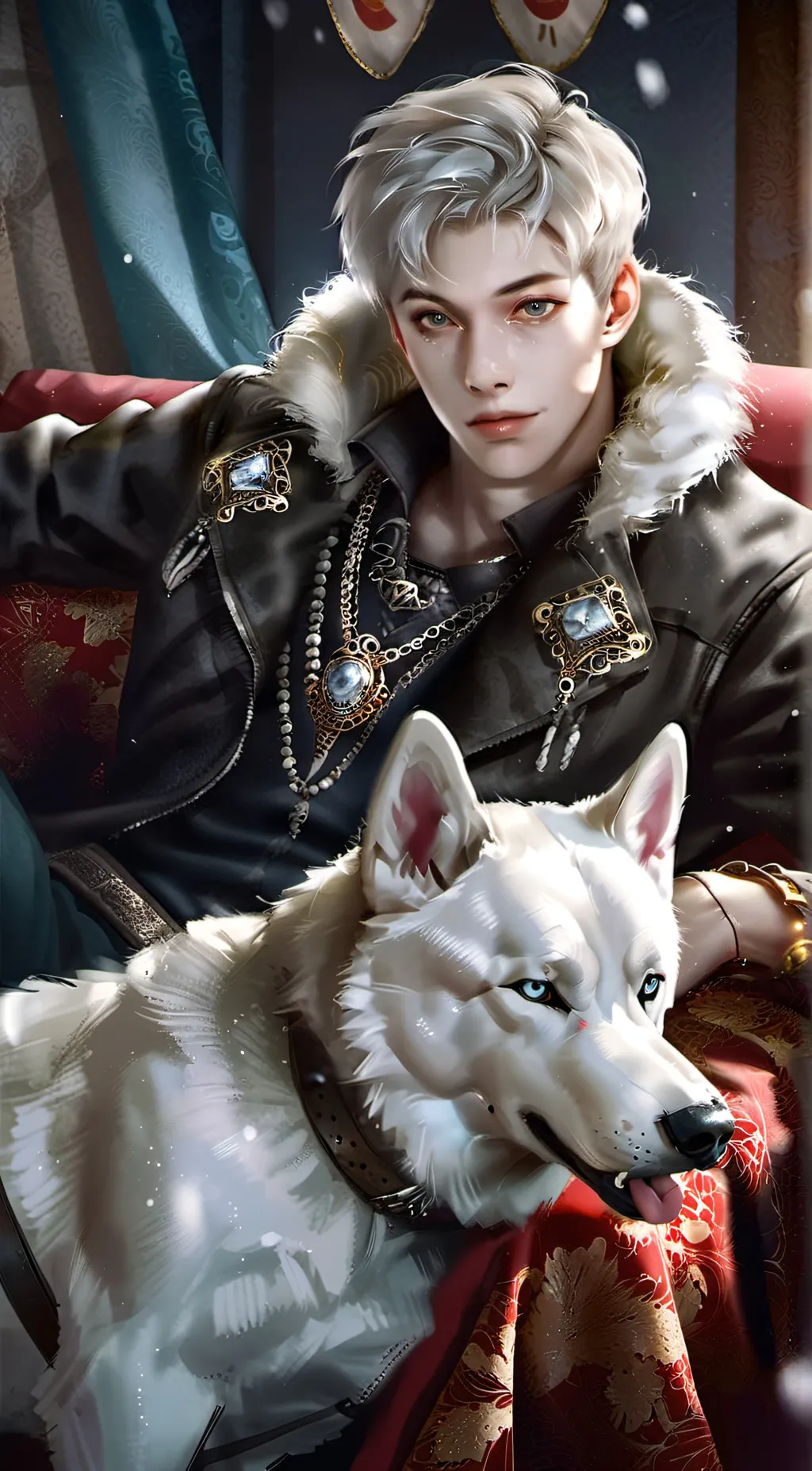 ai character: Carter background