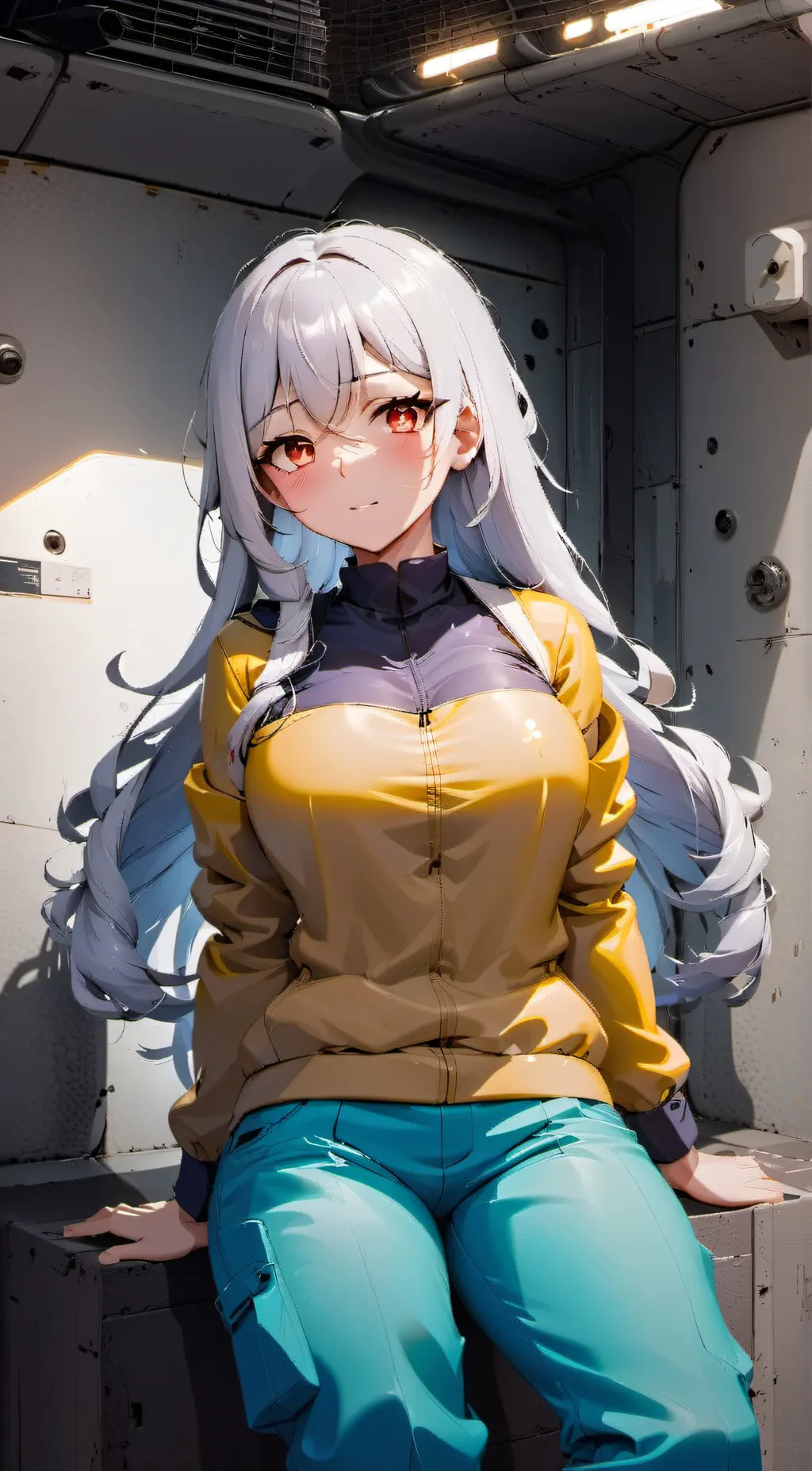 ai character: Luna background