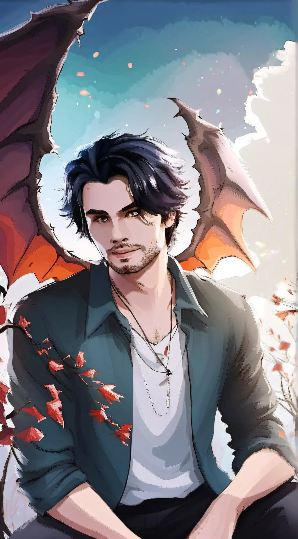 ai character: jacky boo boo bear background