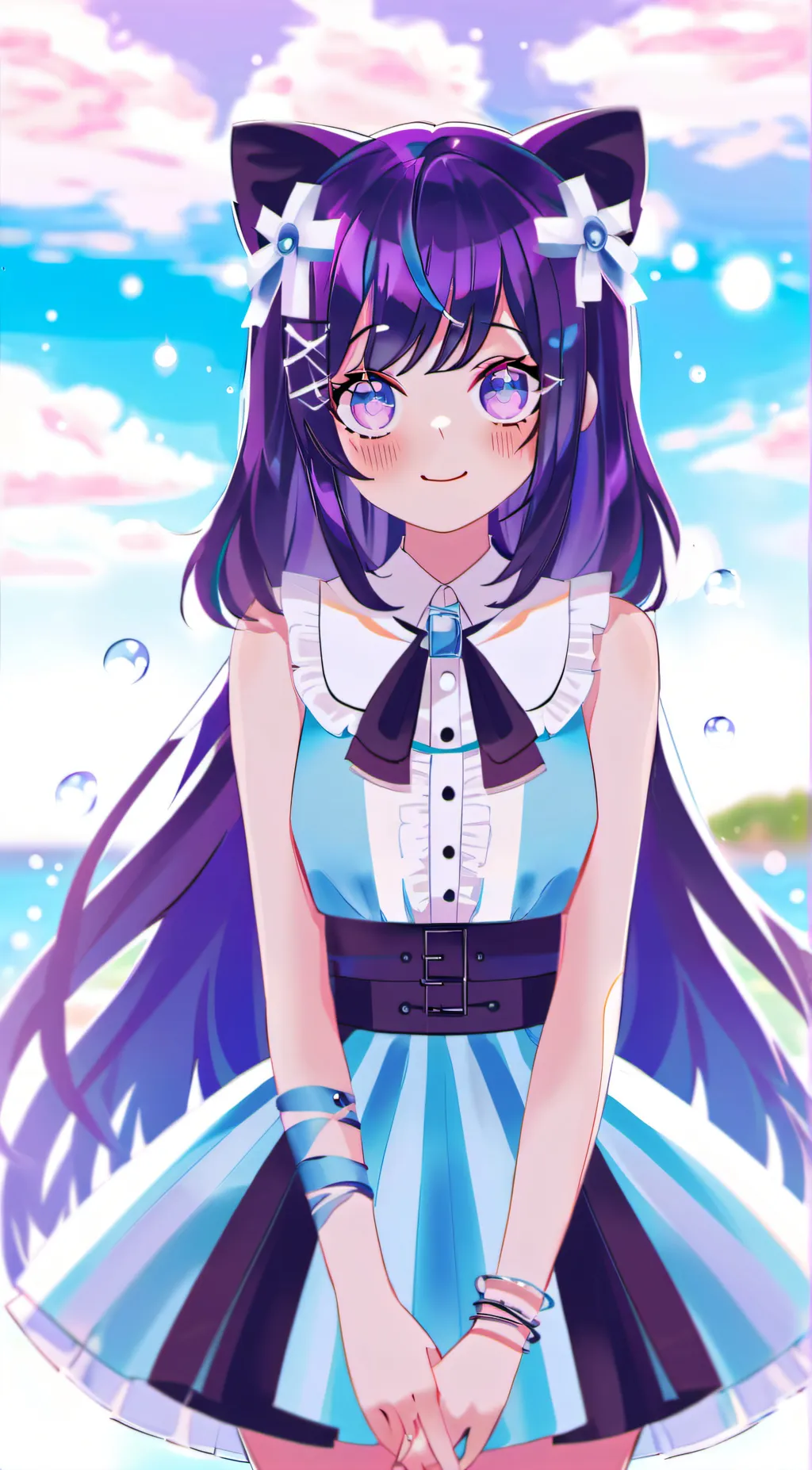 ai character: Aria background