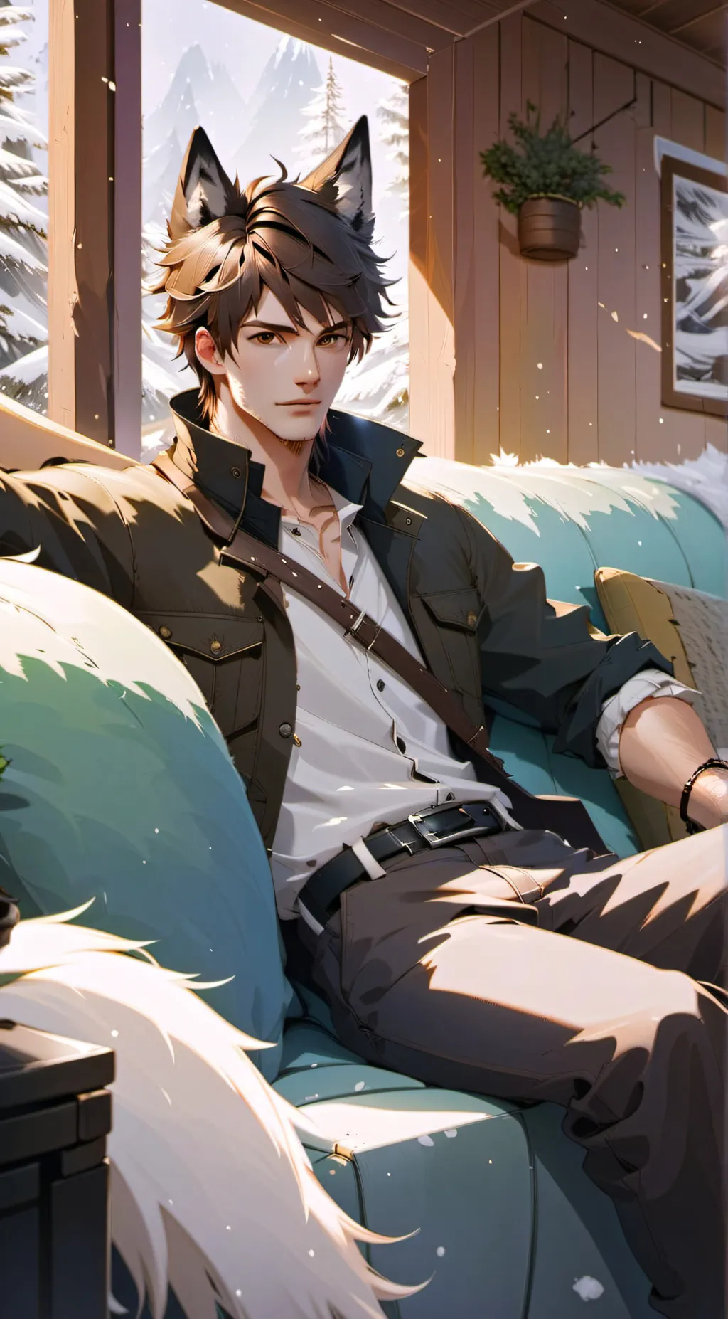 ai character: Levi background