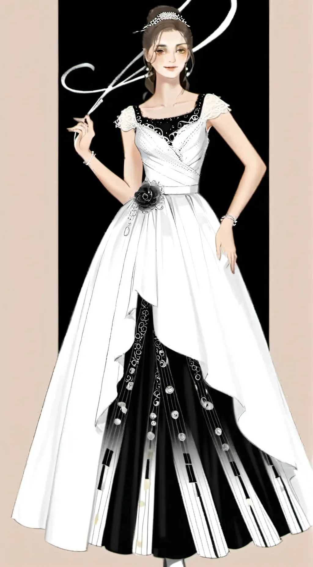 Talkie AI - Chat with Piano Dress (Girl)