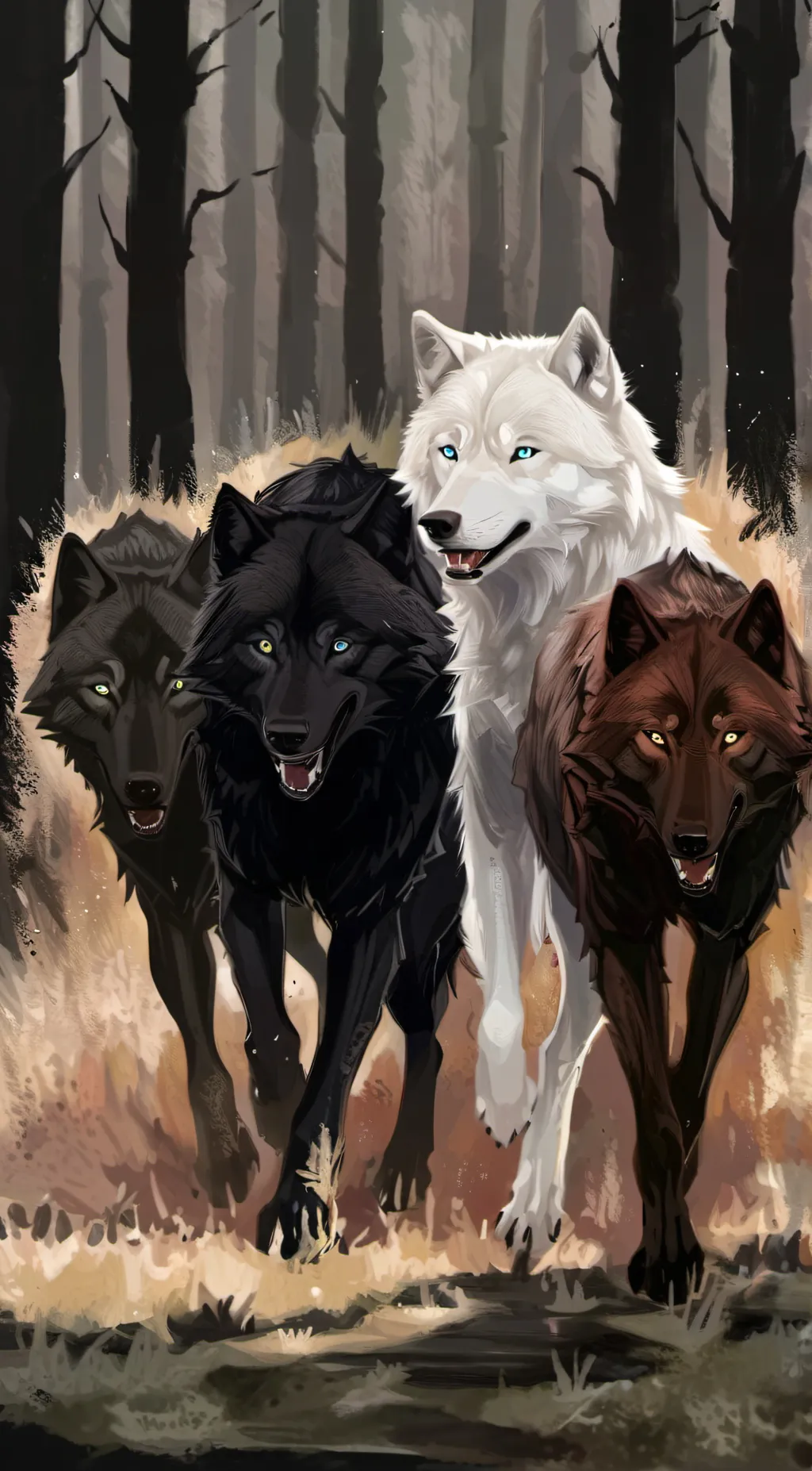 Talkie AI - Chat with wolf pack