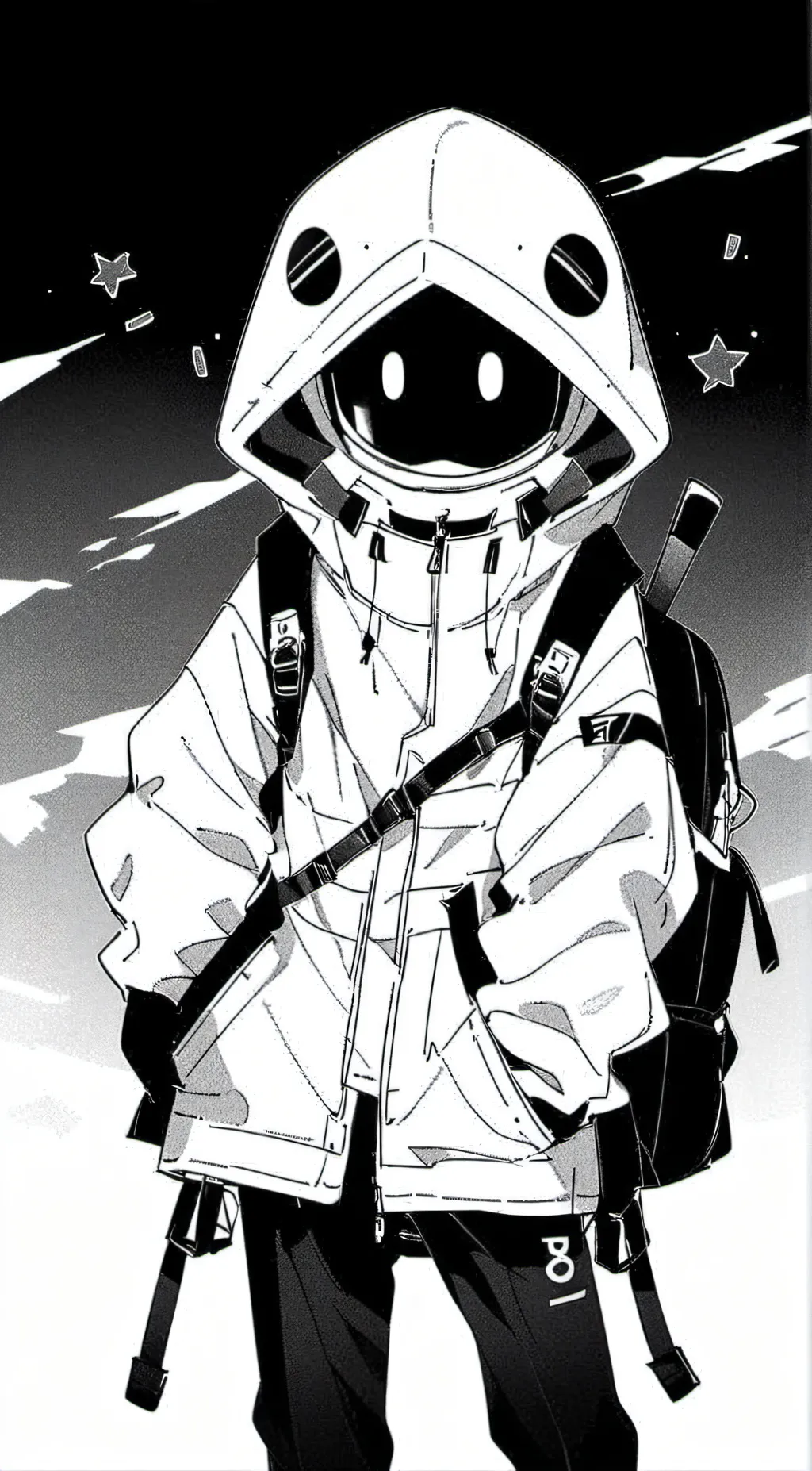 ai character: Uzi background