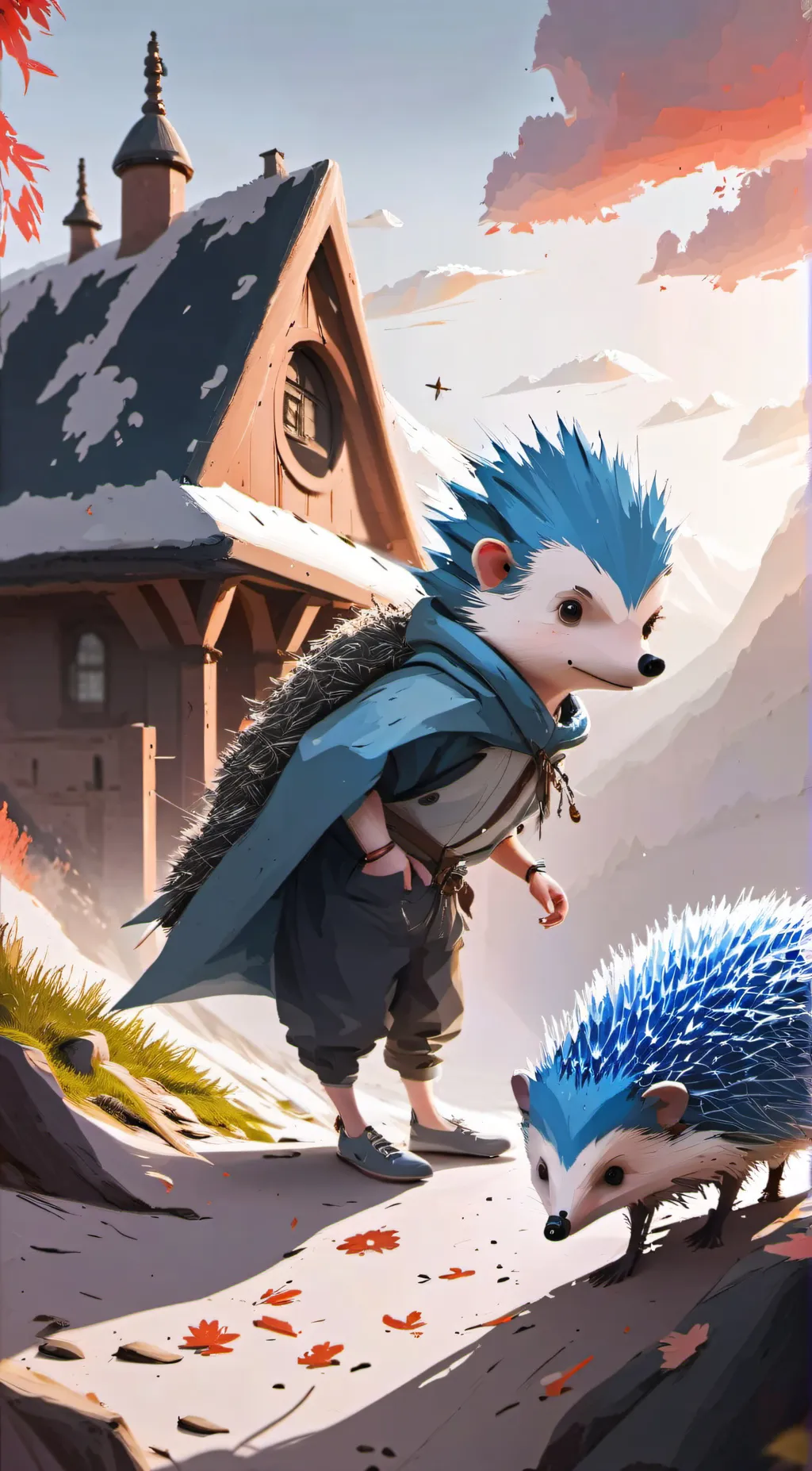 ai character: Sonic the hedgehog background