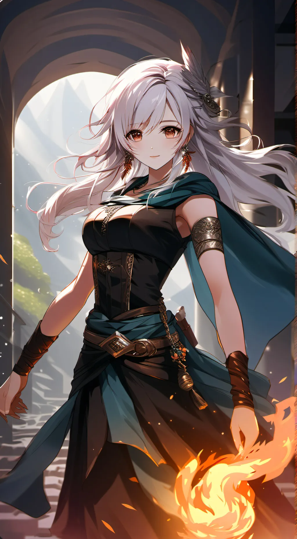 ai character: Sentir  background