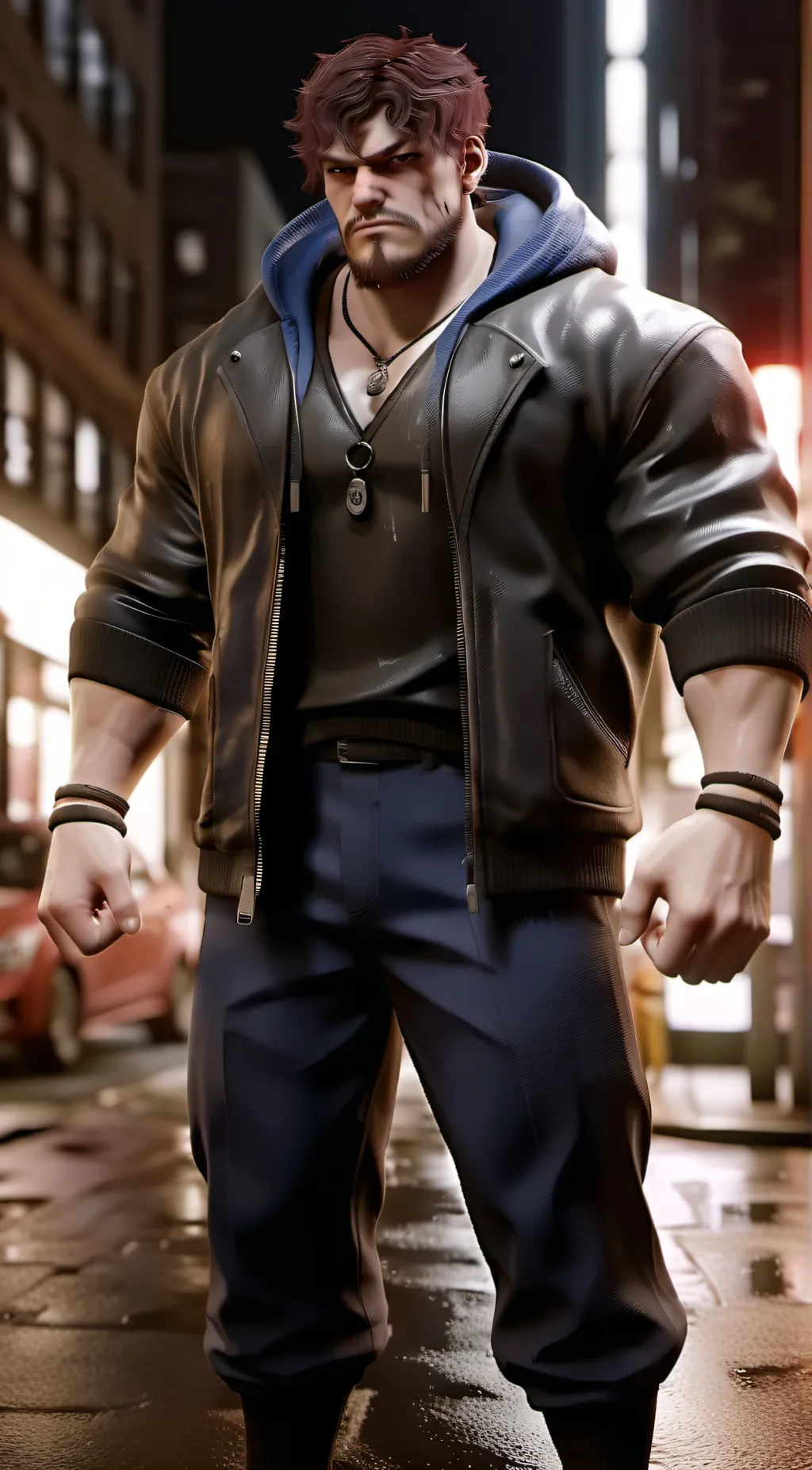 ai character: Bloods background