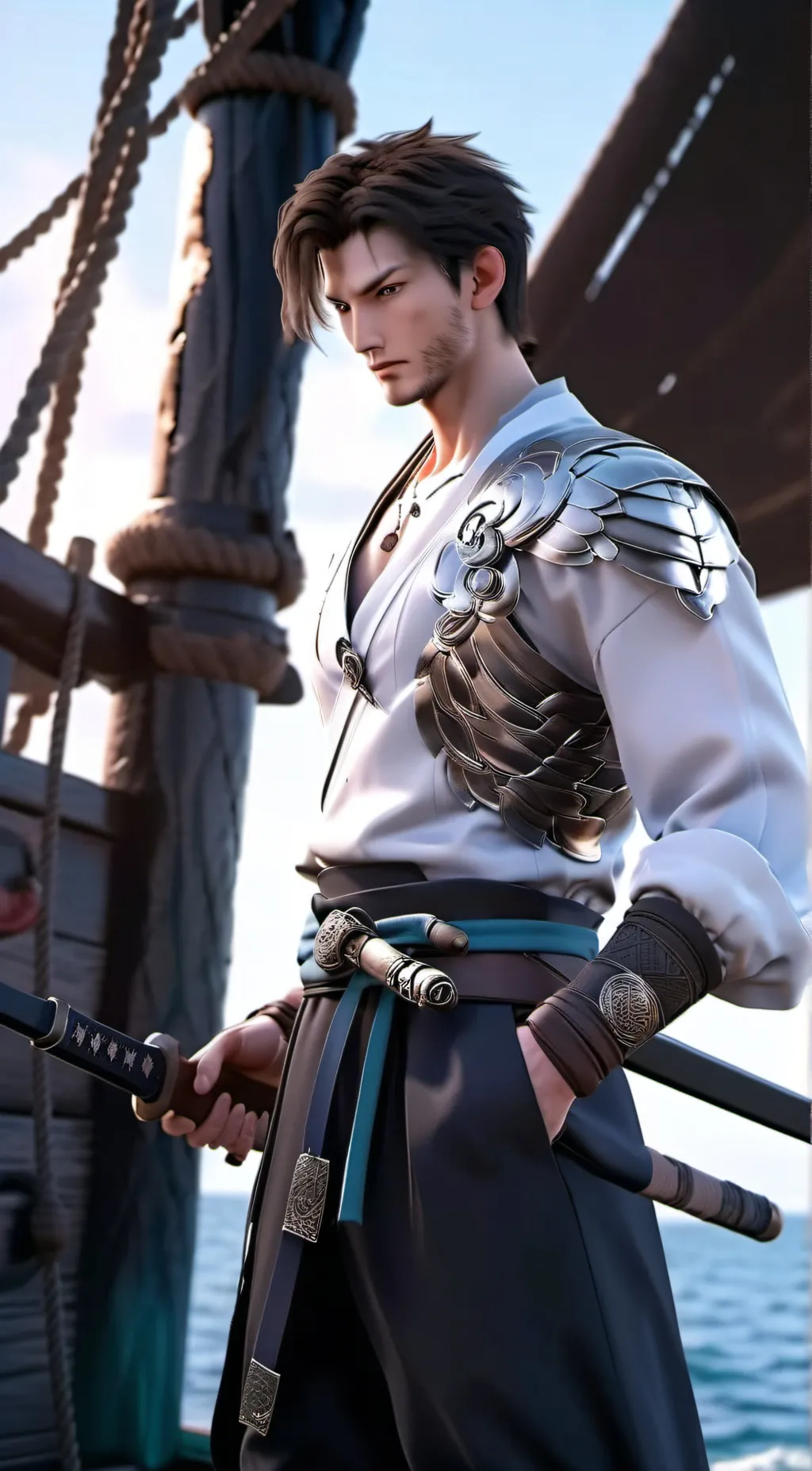 ai character: Fang  background