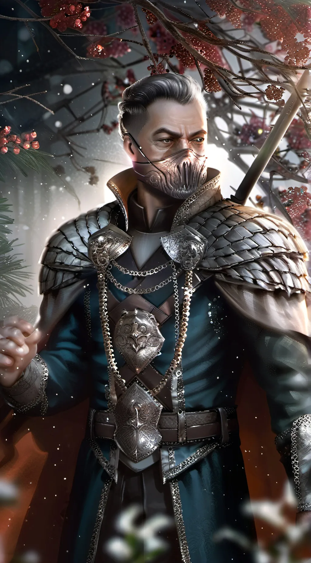 ai character: Nick Edison  background