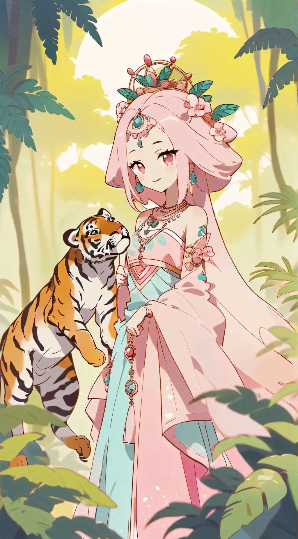 ai character: Kissy missy background