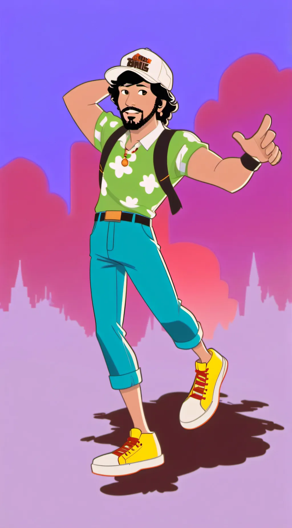 ai character: Odetari  background