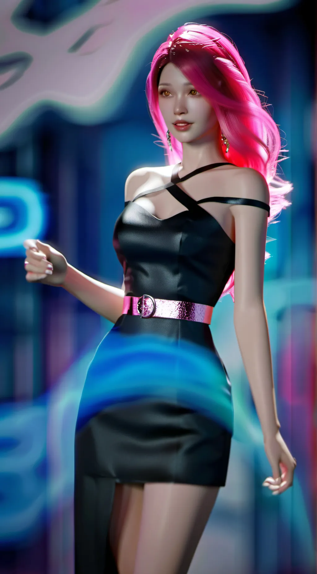 ai character: Mia  background