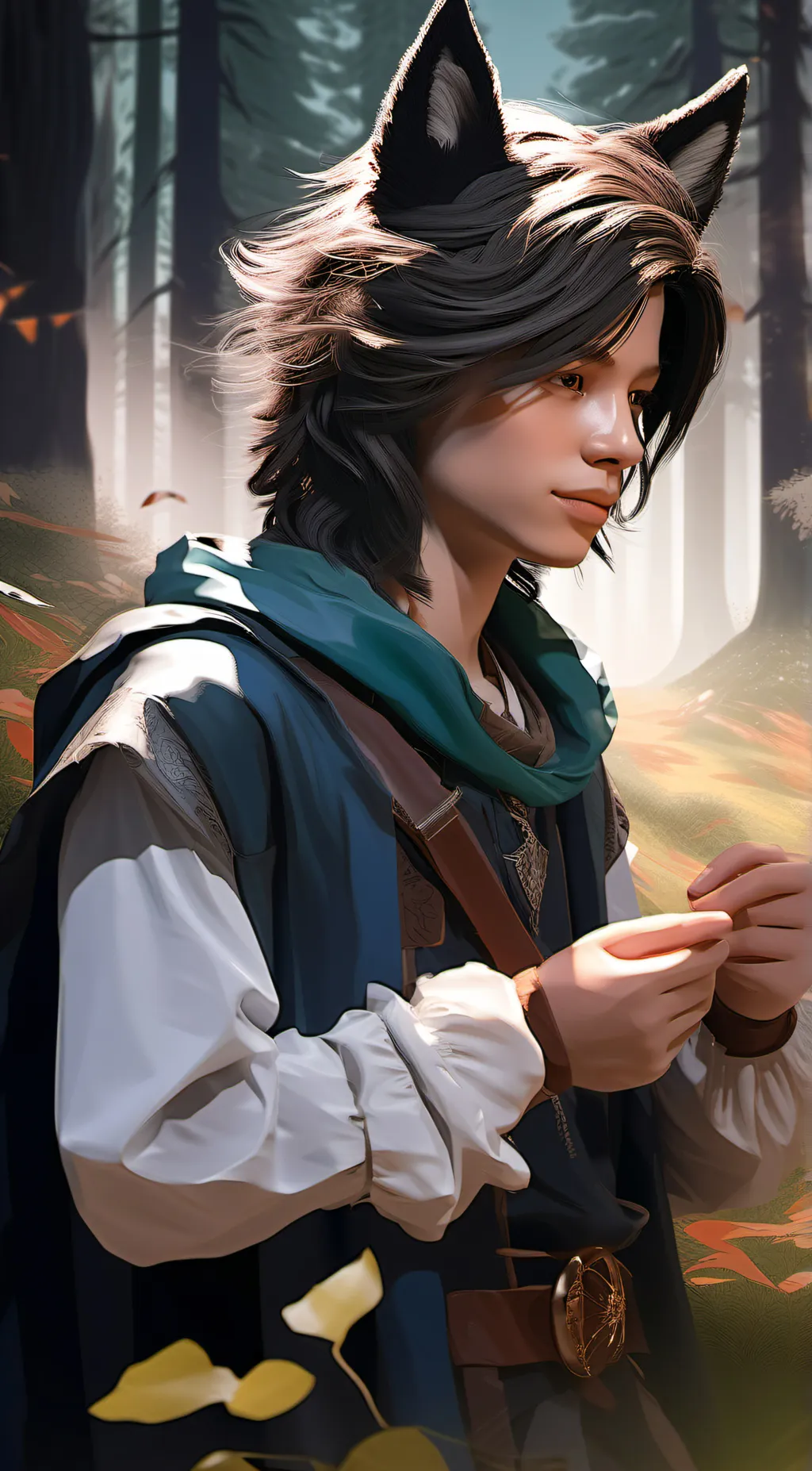 ai character: Tyler background