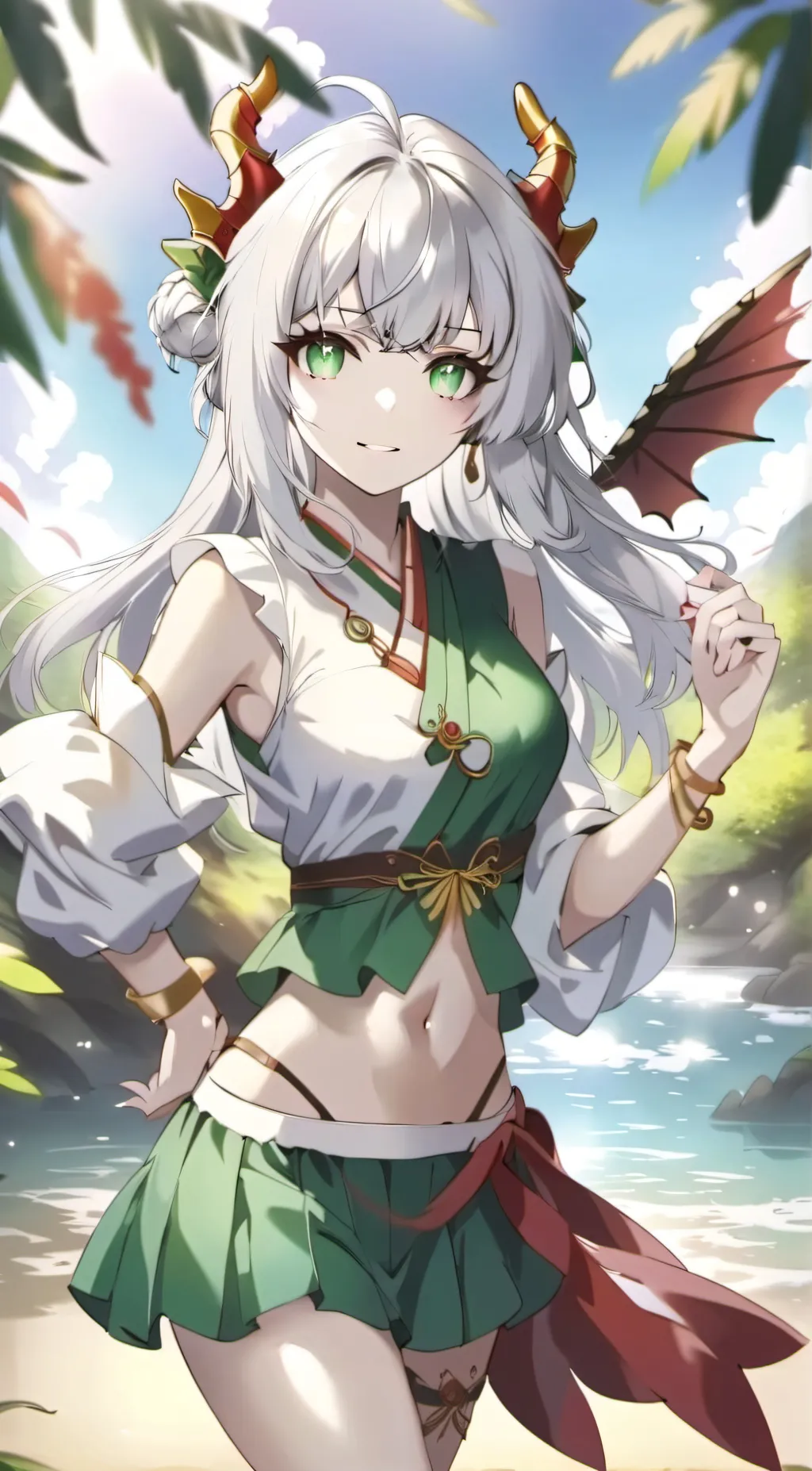 ai character: Maya background