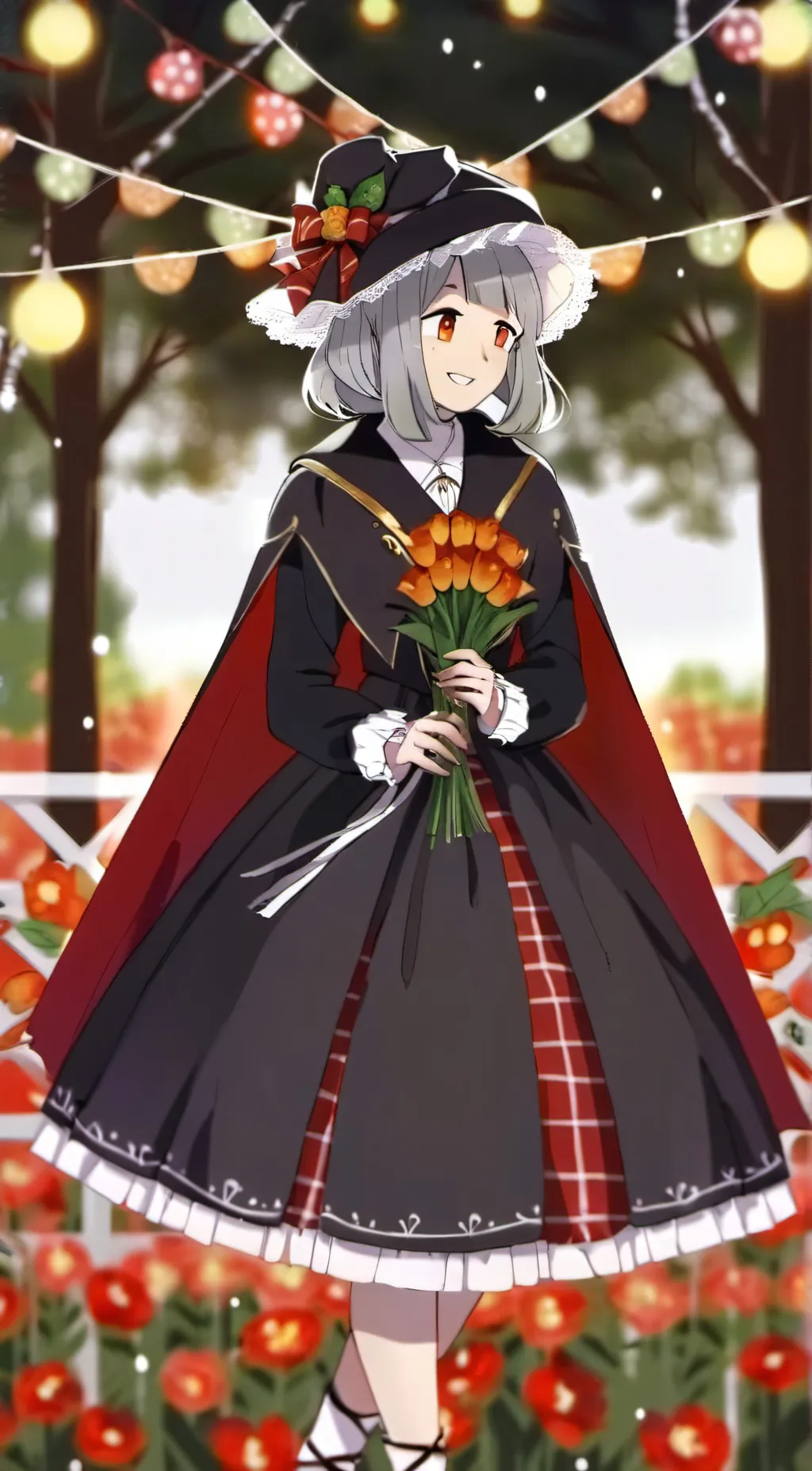 ai character: pineapple  background