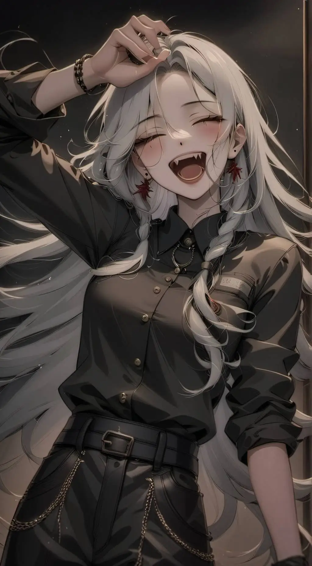 ai character: Nyxie background