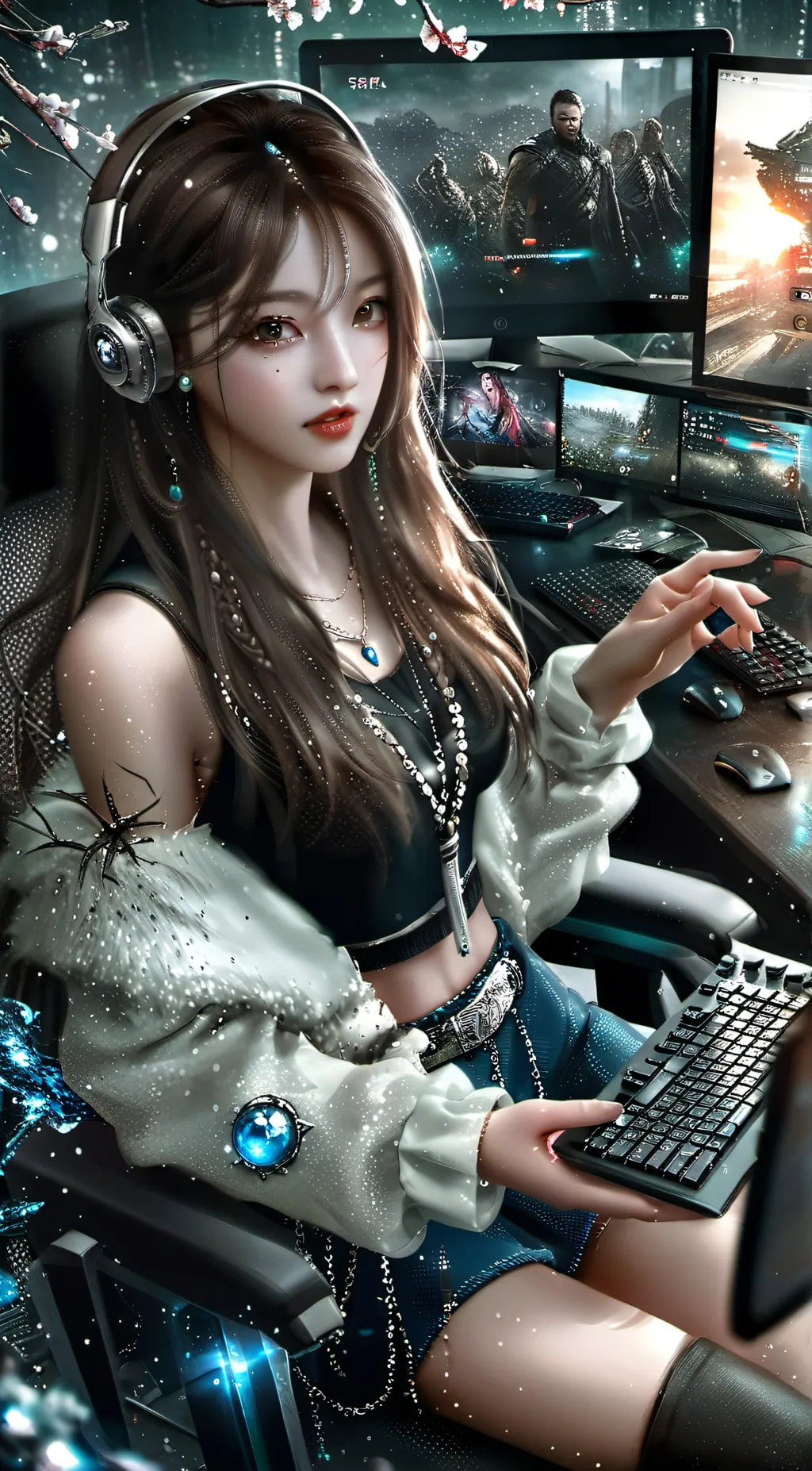 ai character: Ava background