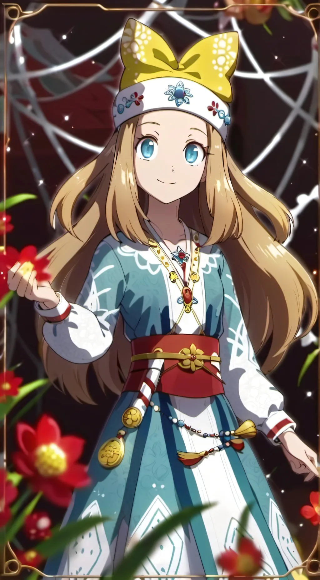 ai character: Serena background