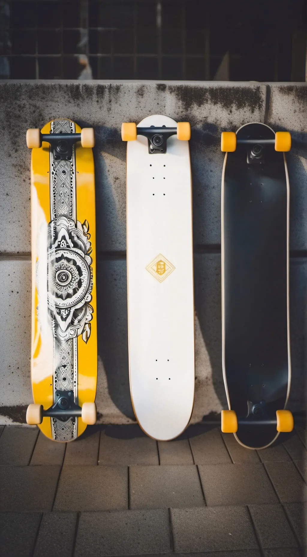 ai character: skateboards background